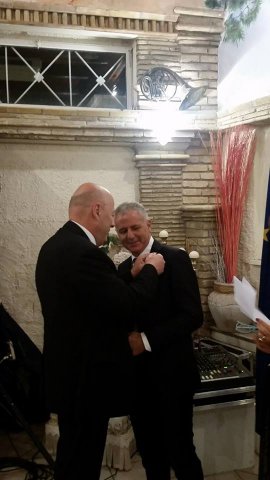 Visita del Governatore e ammissione nuovo socio - 5 novembre 2016