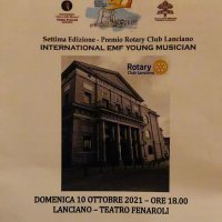 Premio Rotary Club Lanciano 2021 - International EMF Young  Musician